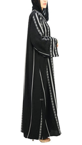 Classic Self Textured Abaya